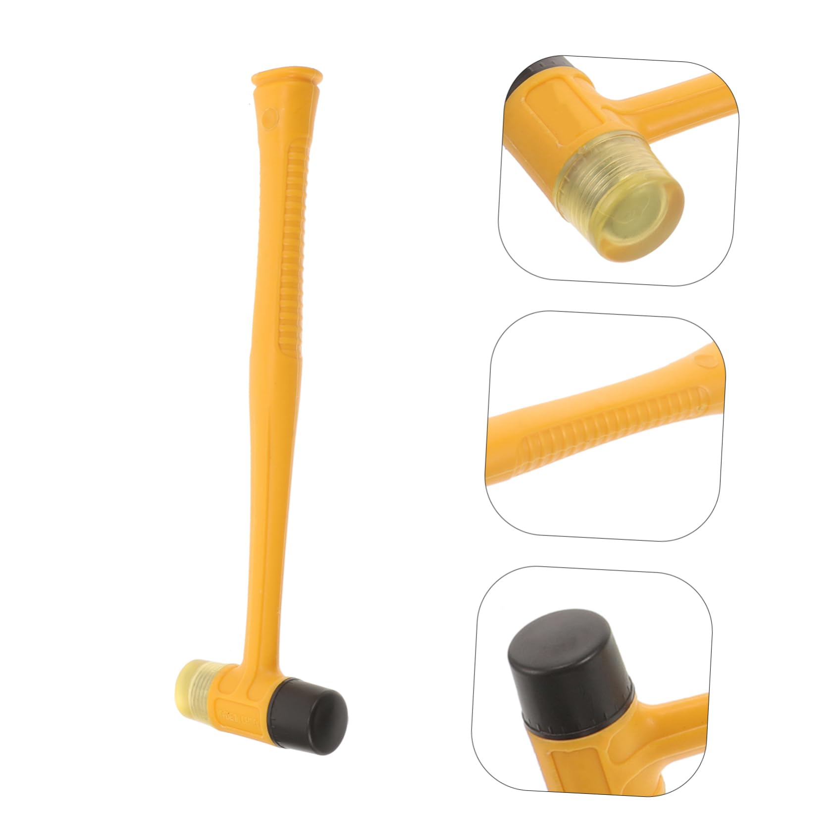 OSALADI Lot De 4 Marteaux Ronds En Plastique Pour Taraudage Léger Compacts Et Portables