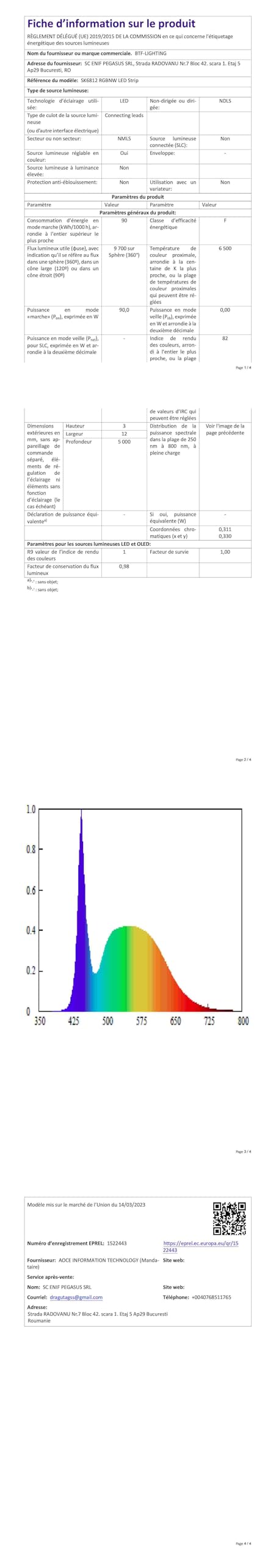 Sensore Di Luminosità TSL2561 GY-2561 - Breakout Per Misurazione Luce Visibile E IR, I2C - Foto 6