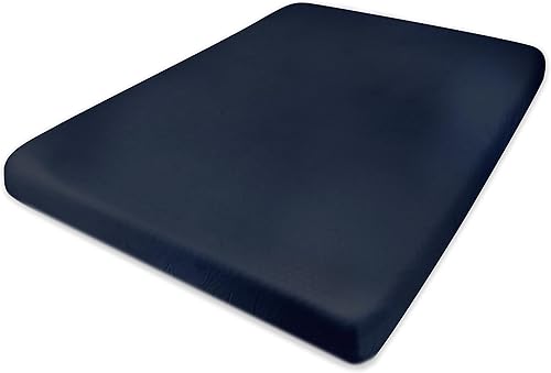 Miniatura 1 de HonestBaby Sábanas bajeras para cuna para colchón estándar, mini sólidos 100% algodón orgánico para bebés, niños, niñas, unisex