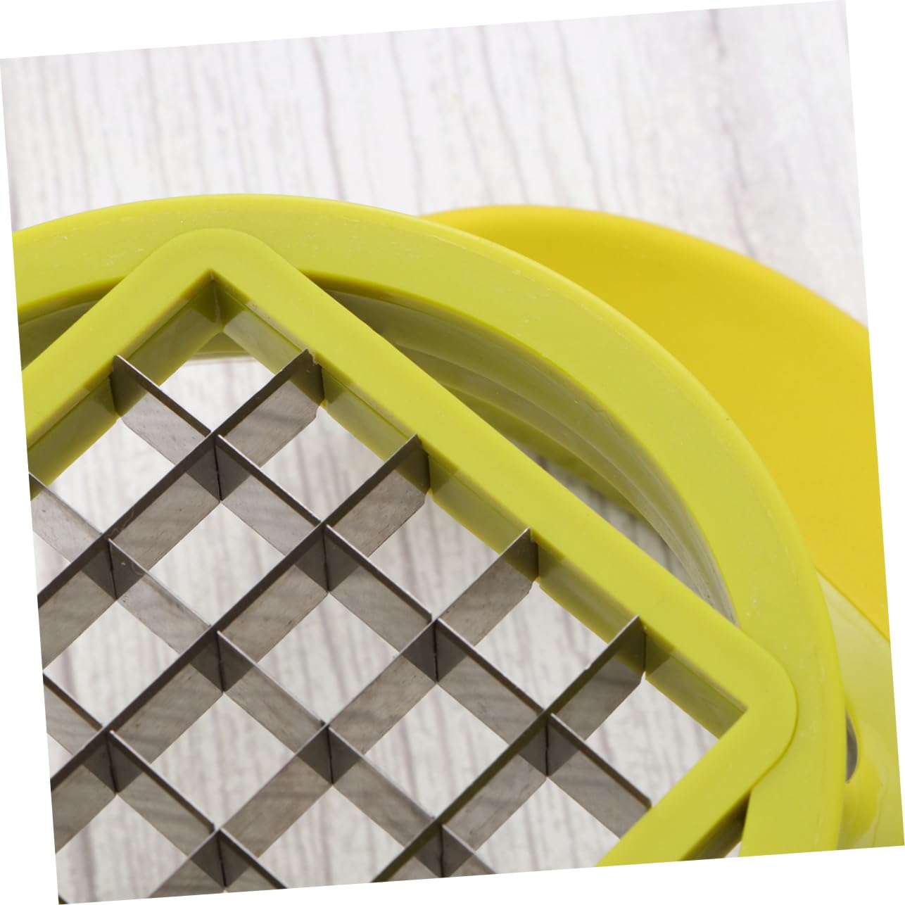 Ciieeo Stainless Steel Potato Slicer for Chips French Fries Curly Fry Cutter Tool Hand-operated Potato Presser Ricer Fruit Masher Random Color