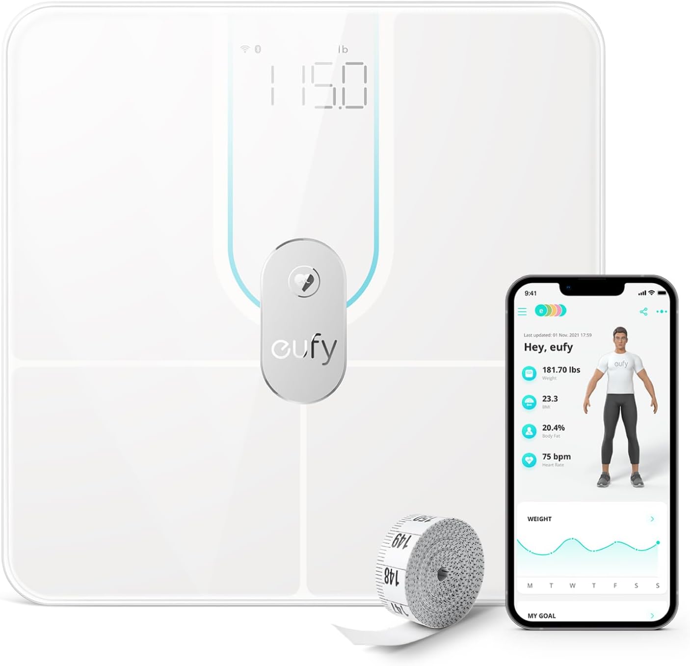 eufy Smart Scale P2 Pro with 16 Measurements