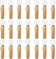 Vista 8 de 70 abridores de botellas de camarero, abrebotellas de cerveza, sidra, refrescos, mango de madera de mano
