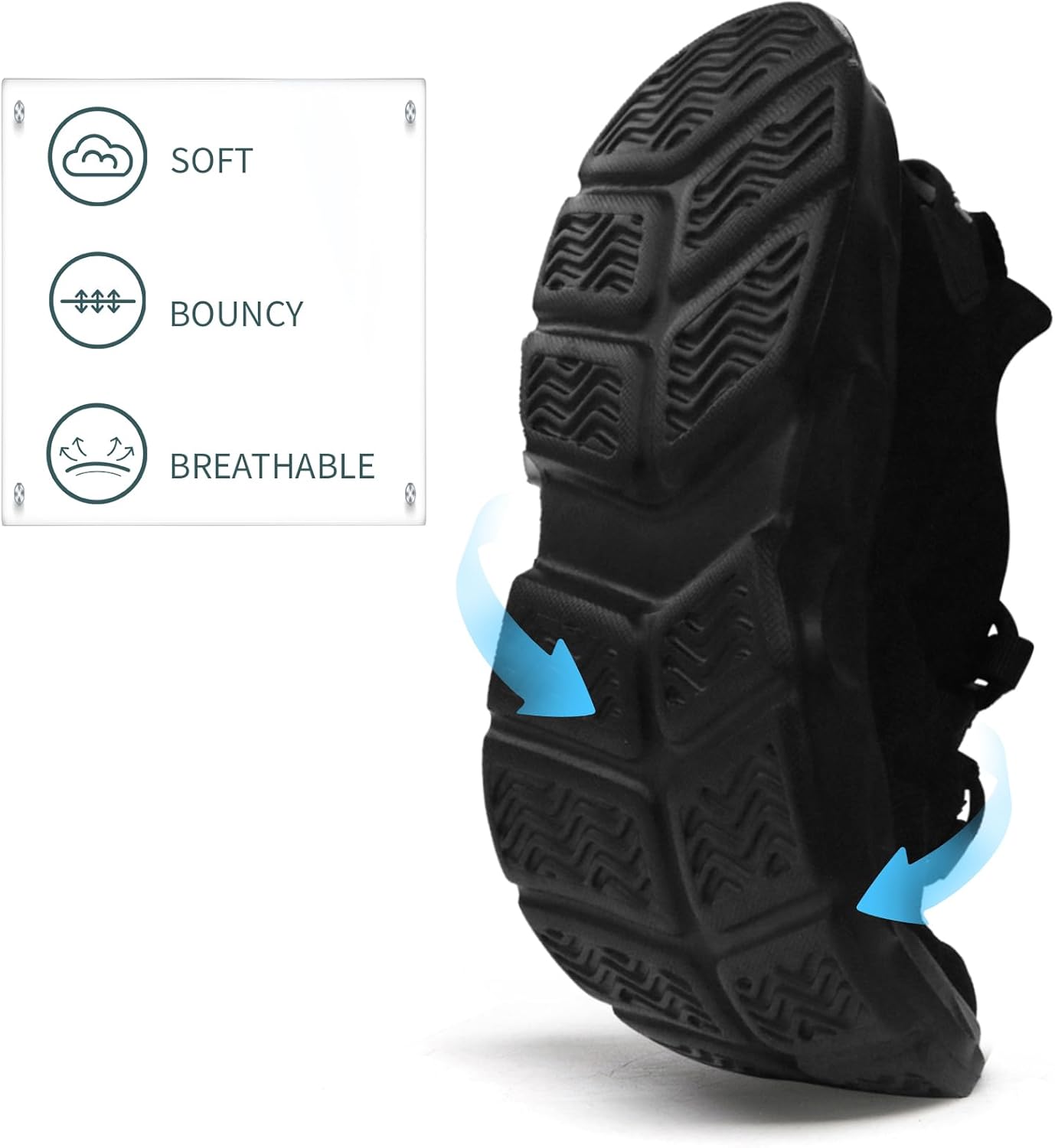 Tennis Shoes Womens Lightweight Breathable Mesh Athletic Shoes Comfortable Casual Walking Sneakers for Women for Gym Outdoor Travel Work and Everyday Use - Image 7