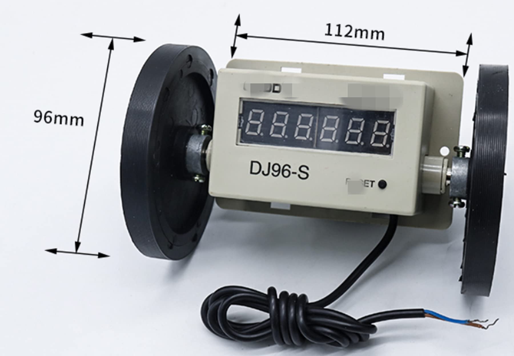 1PC Meters, Digital Counter DJ96-S Electronic Meters, Meters Wheel