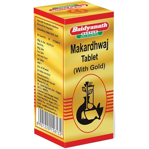 Baidyanath Makardhwaja Gold Tablets