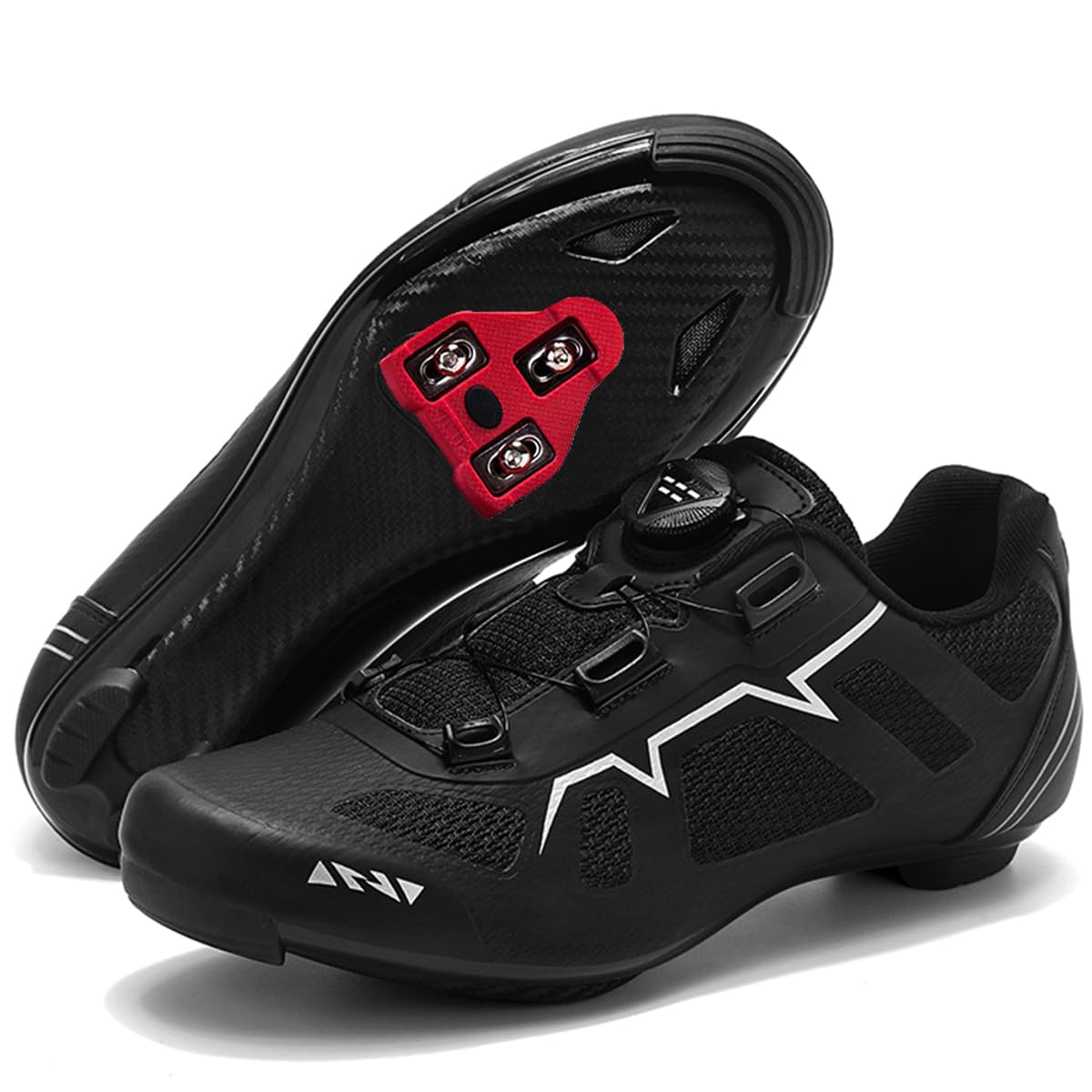 Zapatos de Ciclismo para Hombre Mujer, Zapatos Bicicleta Carretera
