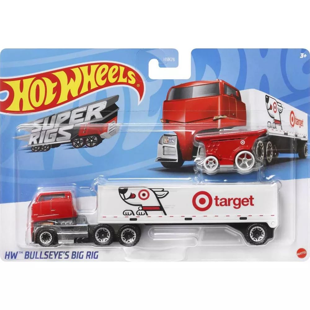 ホットウィール　スーパーリグス Amazon.com: Hot Wheels Bullseye's Big RIS, Super Rigs : Toys
