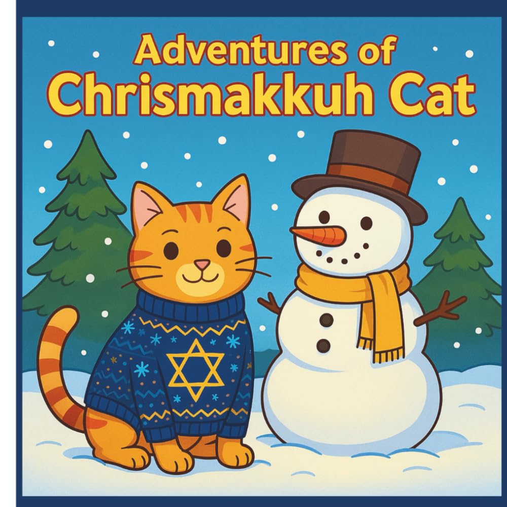Adventures of Chrismakkuh Cat: Fun Coloring Book for Children of all Faiths Ages 3+