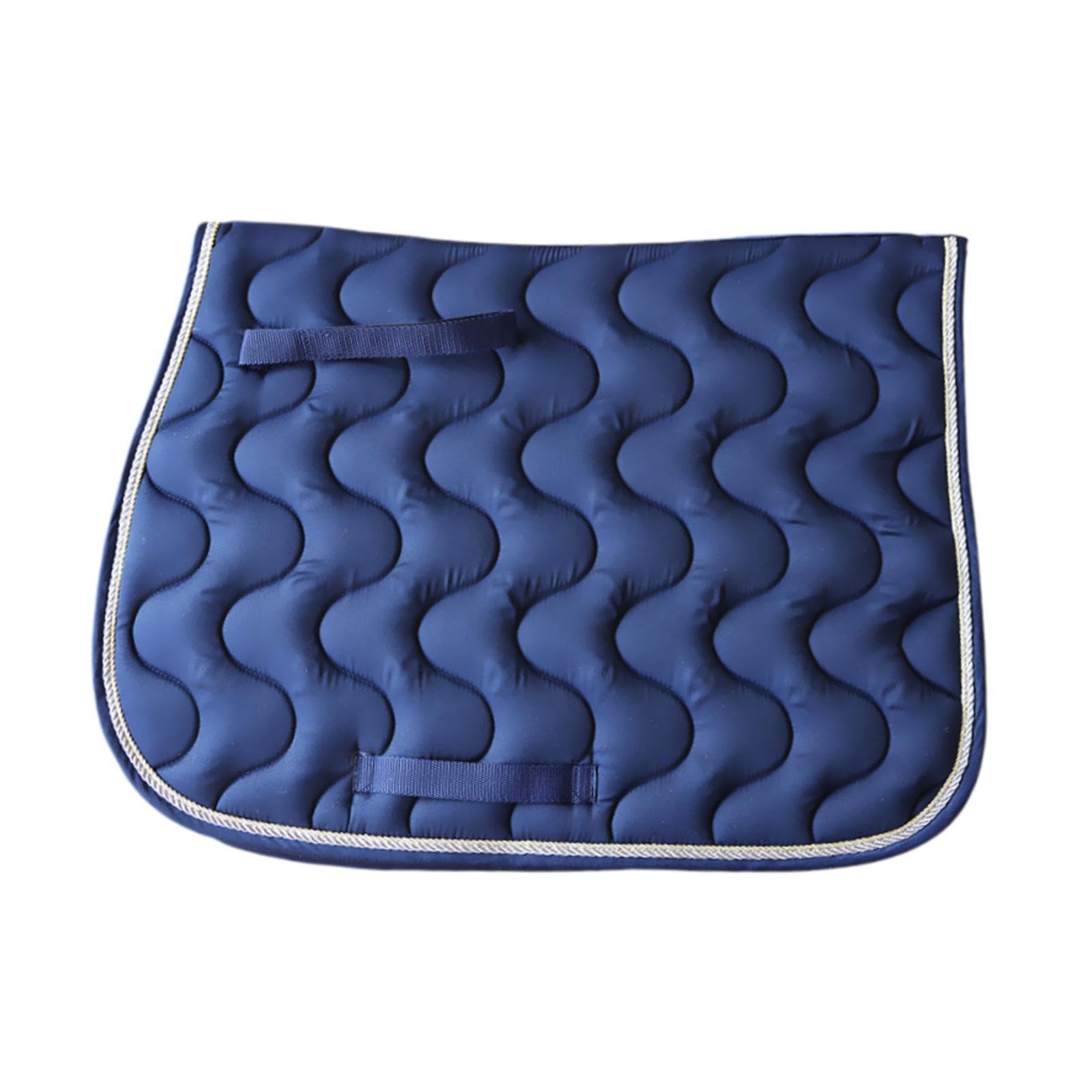 Sottosella per Cavalli per Allenamento e Competizione, Protegge Le Cosce, Leggero, Ideale per Salto Ostacoli, Portatile, Antiscivolo e Ammortizzante, Blu