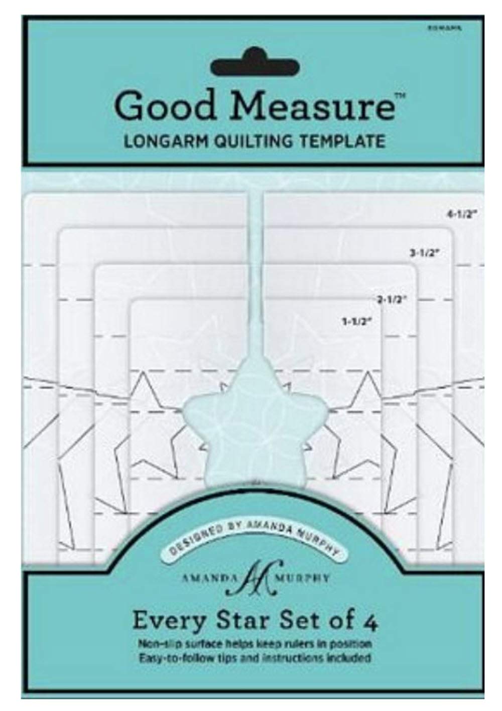 Good Measure Every Star 4 pc Quilting Template