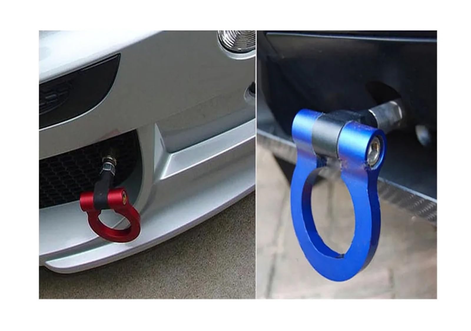 Gancho de Remolque Plegable con Tornillo en el Parachoques Delantero y Trasero for 350Z 370Z GTR(XH-6197-SL)