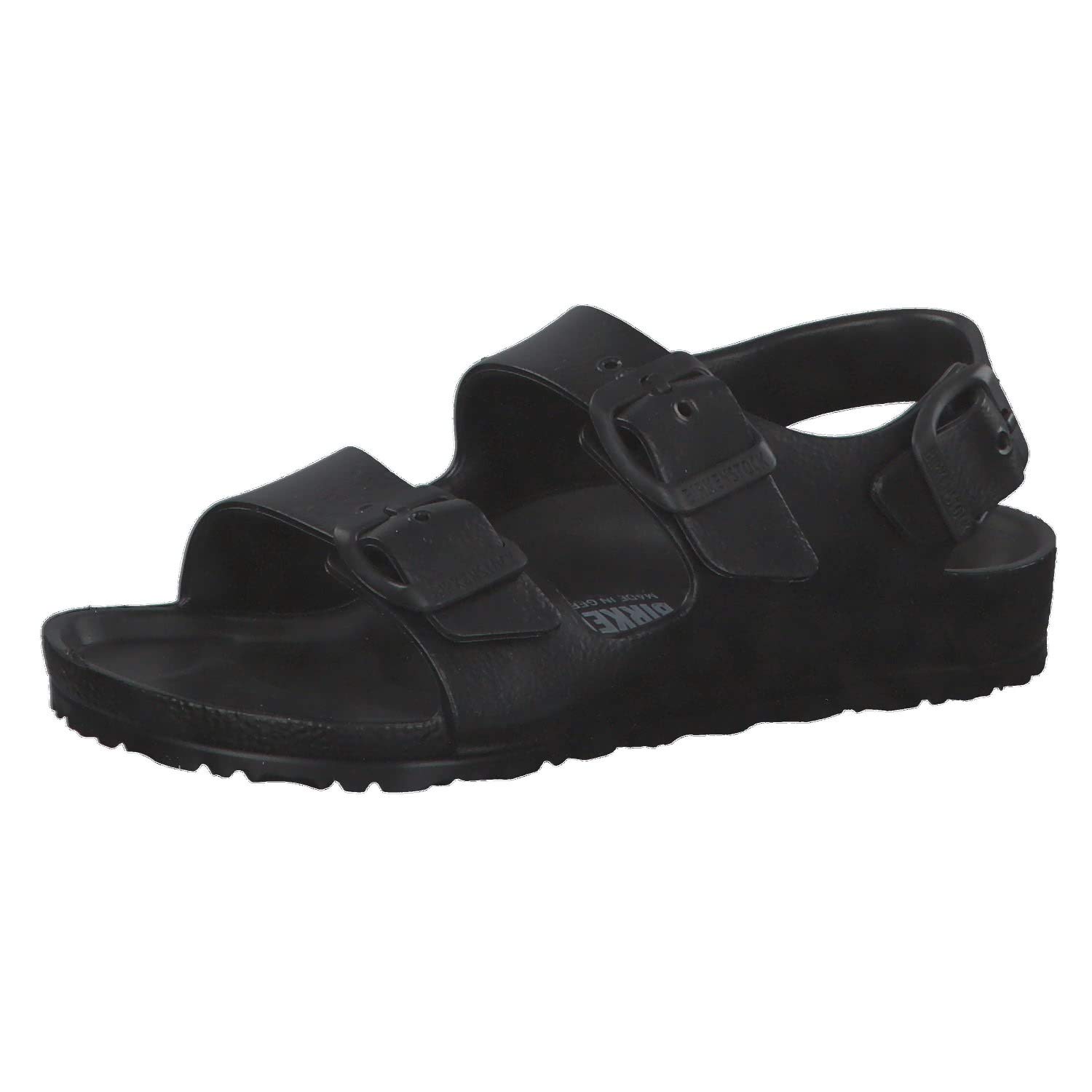 Birkenstock Girls Children's Milano Eva - Black - 2 (34)