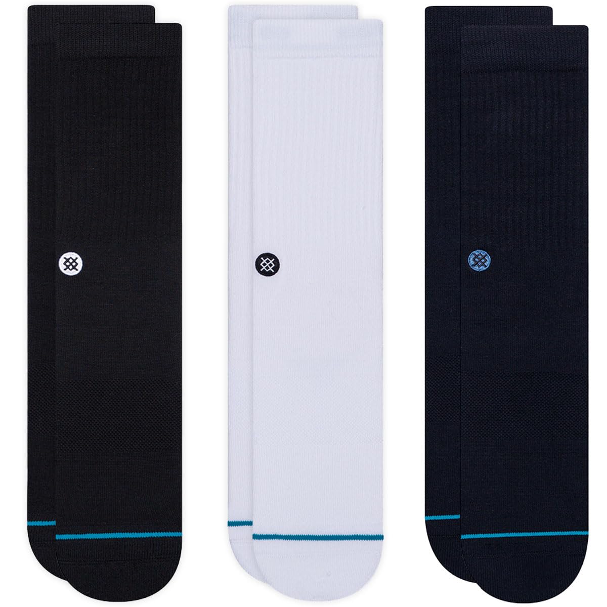 StanceCrew Icon 3 Pack Socks