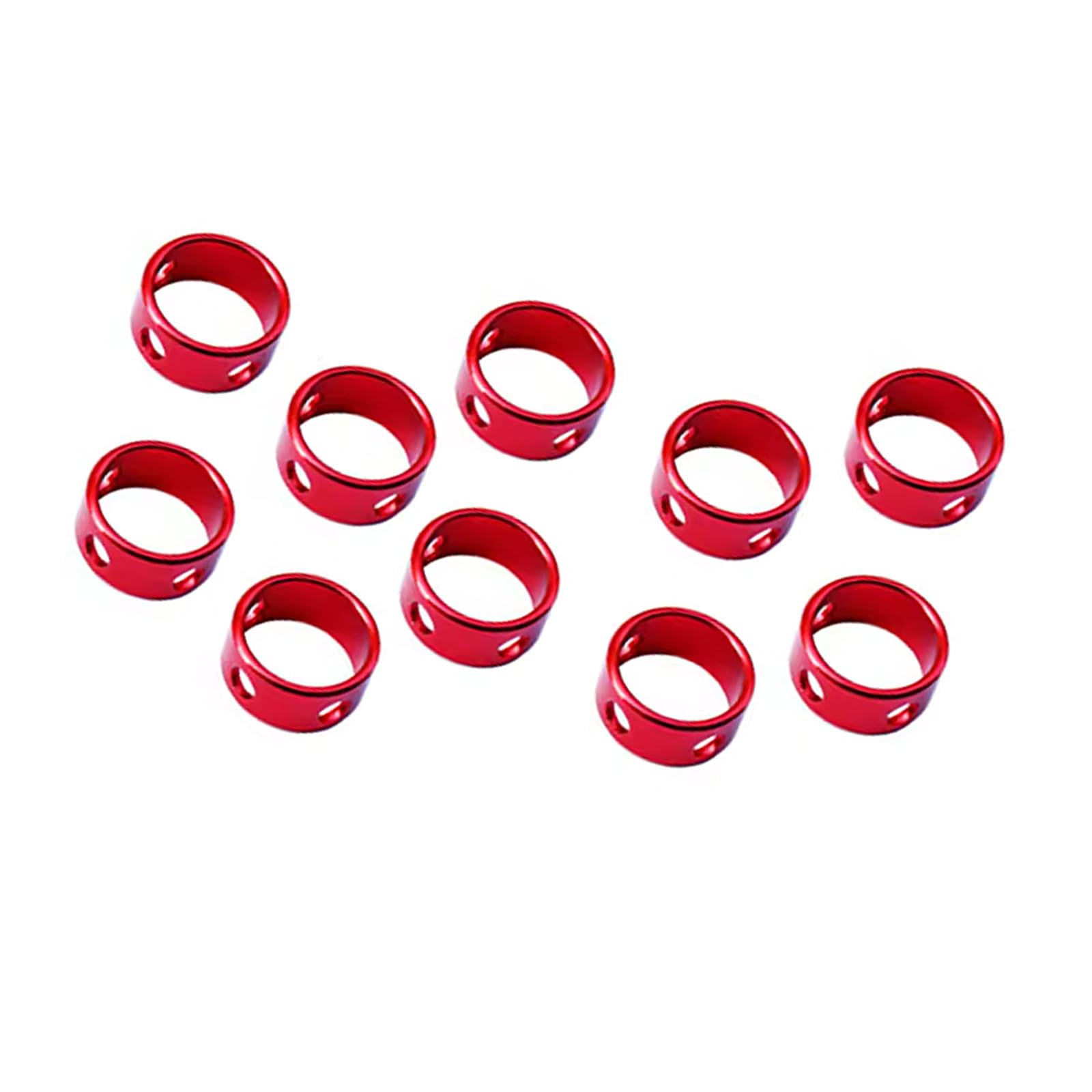 High Strengths Aluminum Alloys Tent Guyline Cord Stoppers Secure Fastening for Outdoor Shelter Stability Multipurpose Outdoor Cord Stoppers