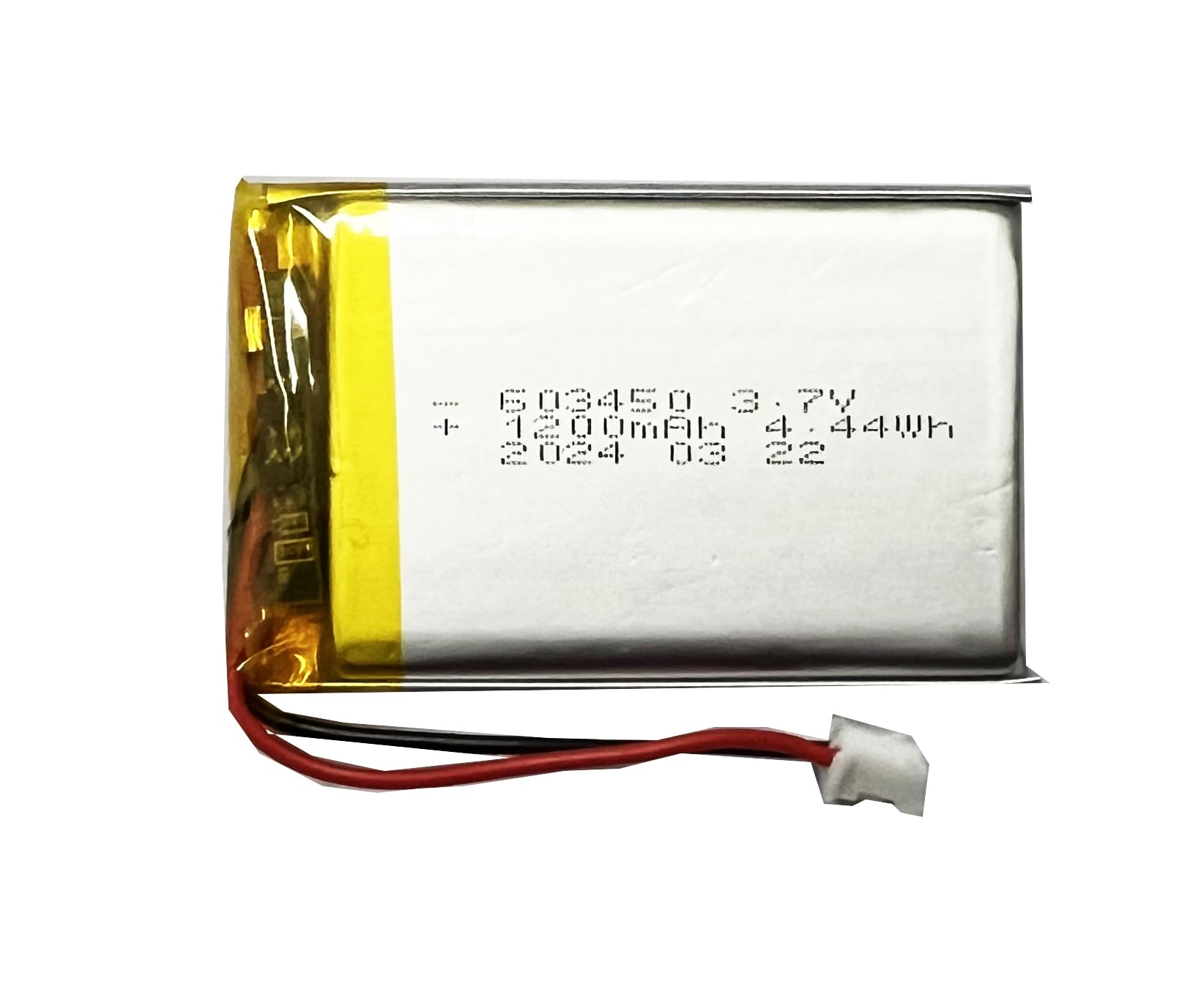 FITHOOD 603450 Battery 3.7v 1200mAh Lithium Polymer Rechargeable Battery with with JST Connector for Household Appliances