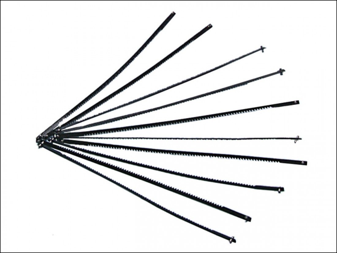 Faithfull Coping Saw Blades Wood (1 x 10 singles) 14tpi FAICSBS