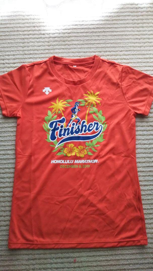 Amazon.co.jp: Tシャツ ホノルルマラソン 完走者限定 ハワイS