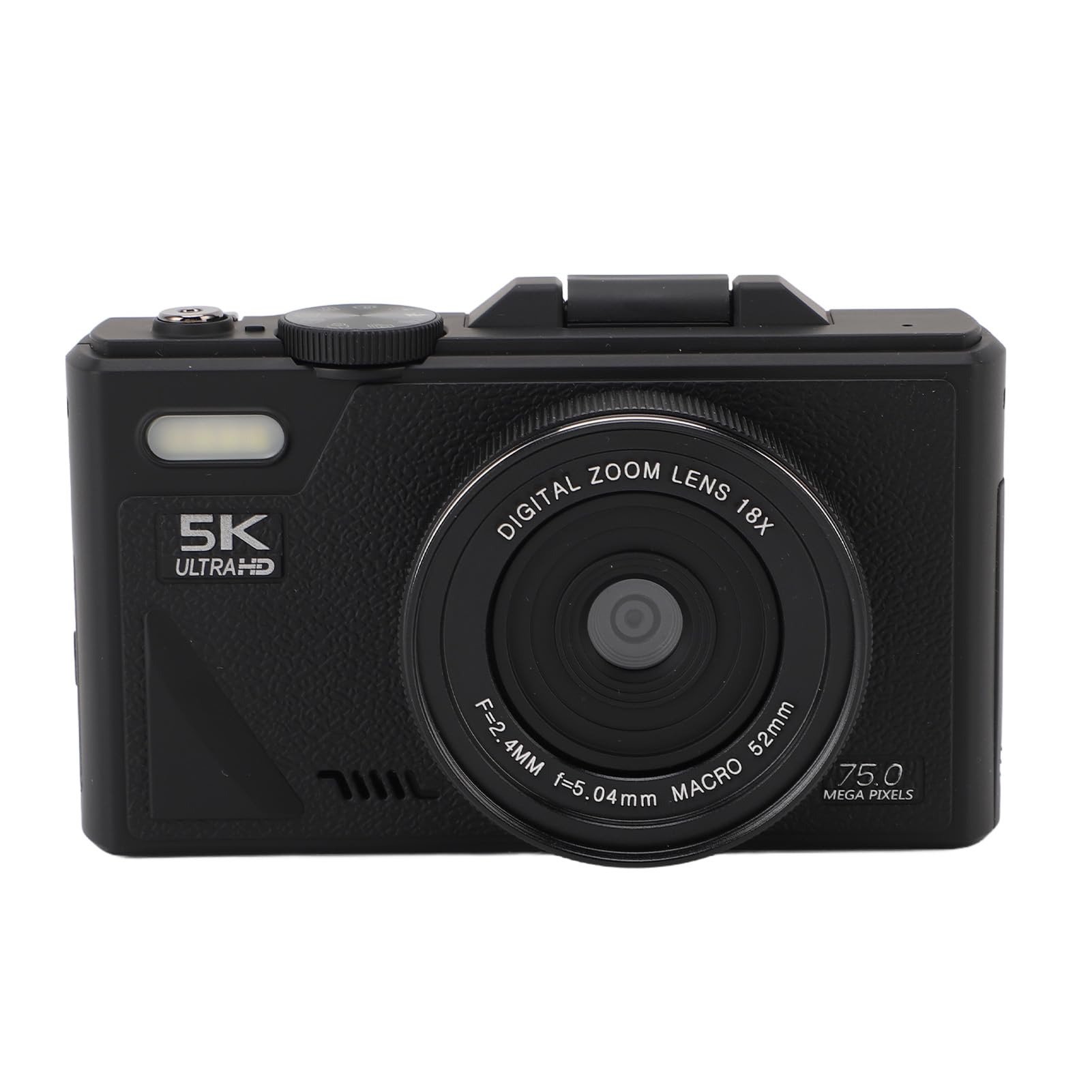 Appareil Photo Numérique 5K - WiFi 75MP UHD Vlogging Camara Pour