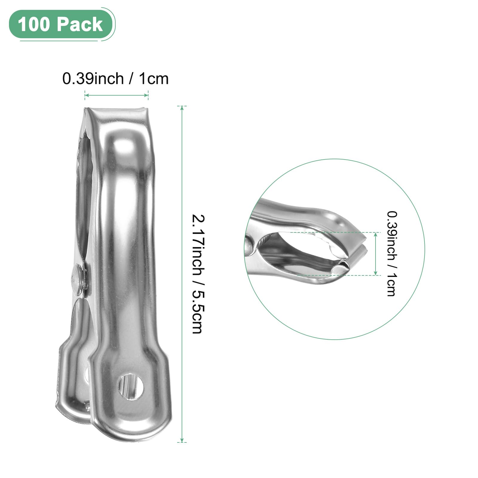 M METERXITY 120-Pack Greenhouse Clamps - Image 3