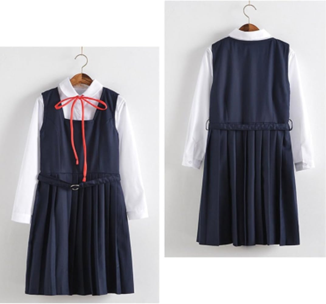 Amazon.co.jp: [Blue Hope] セーラー服 ワンピースセット