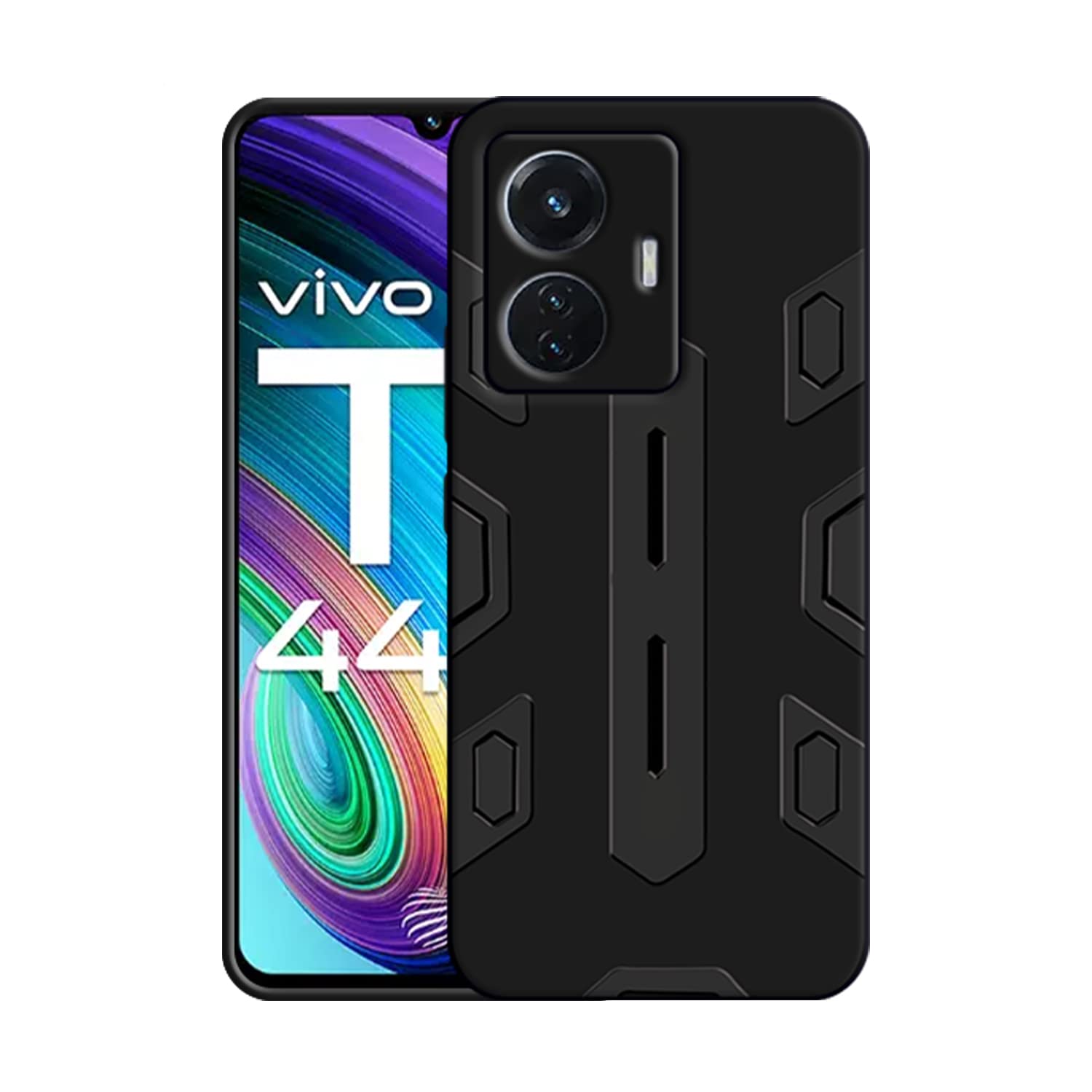 VIDO Shockproof Armor Back Case Cover for iQOO Z6 44W / Vivo T1 44W (B0BDG93MGQ) Amazon Price History, Amazon Price Tracker