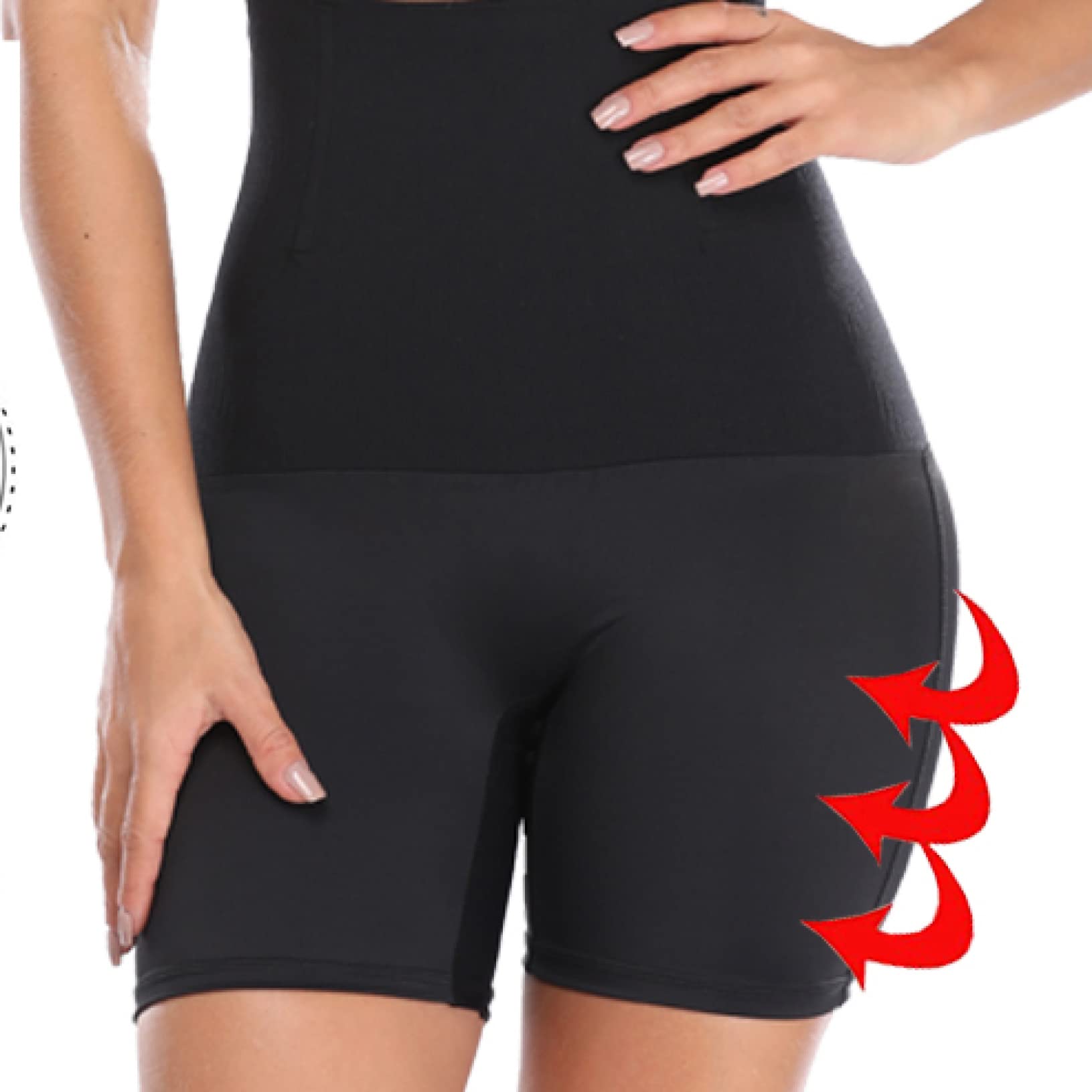 LXMQEF Bielizna modelująca dla kobiet wyszczuplająca brzuch Butt Lifter Body talia trener legginsy wyszczuplają majtki bielizna