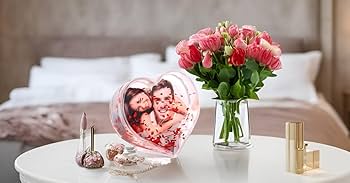 クリストフリル　フォトフレーム Amazon.com - kitCom Crystal 5x7 Frame, Luxury Diamond