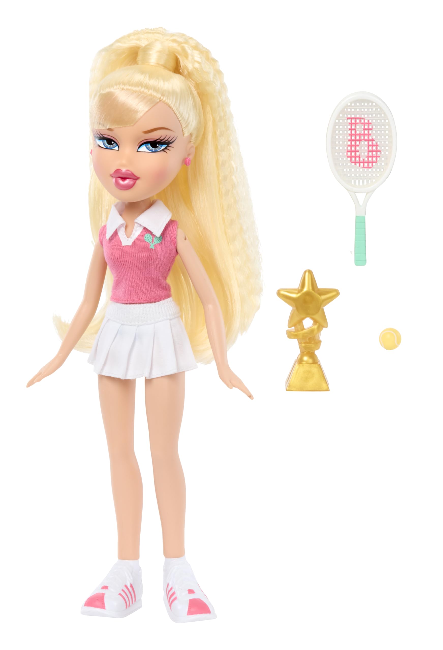 Bratz Play Sportz Cloe Tennis Fashion Doll with Accessories, 11.5 inches - Image 2