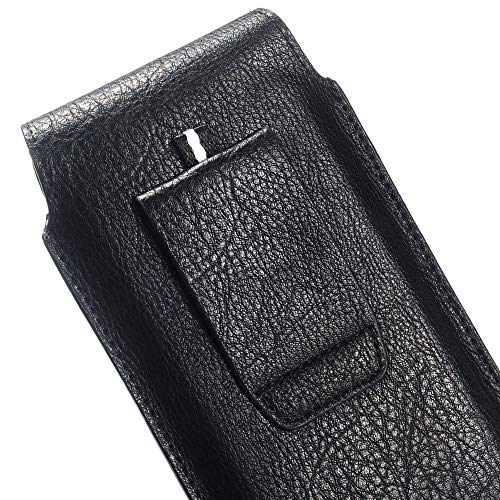 DFV mobile - Leather Cover Vertical Belt Case with...
