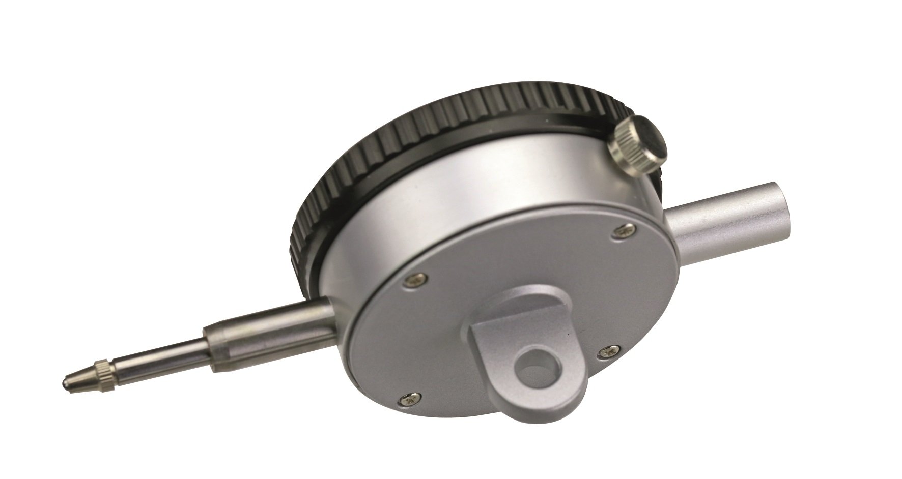 CNC QUALITÄT Messuhr 10 mm Messbereich - Ablesung 0,01 mm - mit Öse - Metallgehäuse