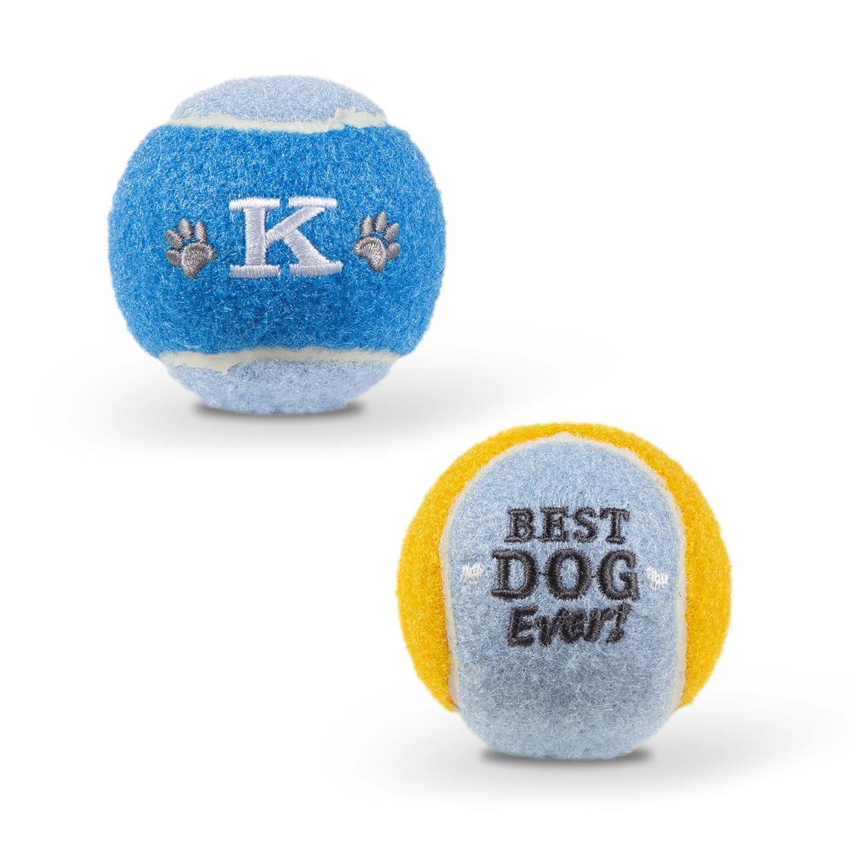 History & Heraldry Personalised Dog Balls – Pet Toy for Fun & Play – Durable, Chew-Resistant Fetch Balls for Small, Medium & Large Dogs (K)