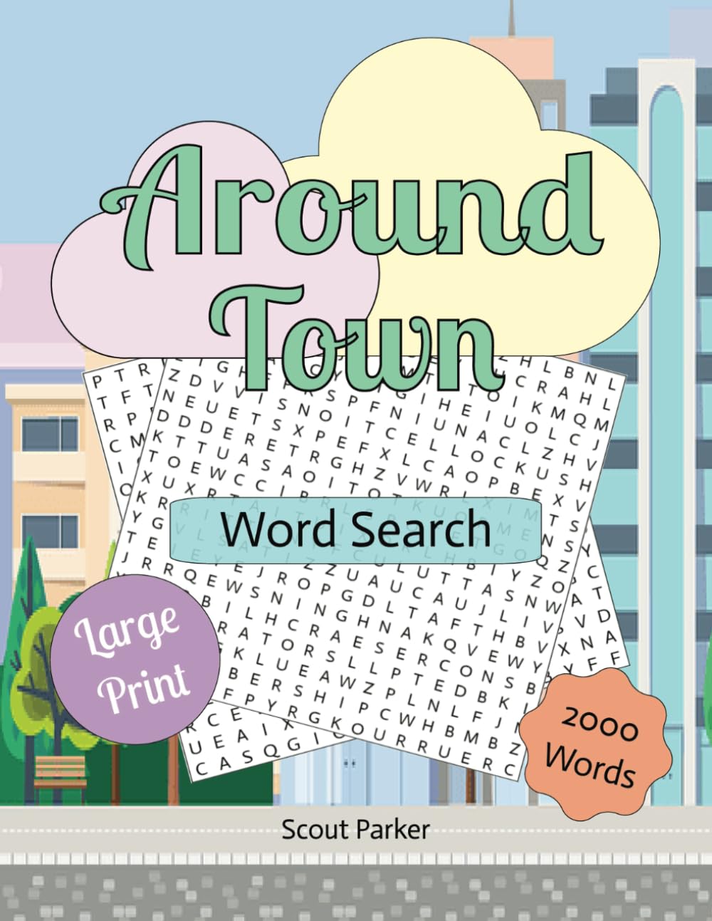 Around Town Word Search