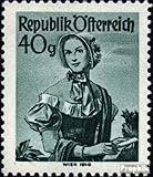 postfrisch ** MNH Prophila Collection Österreich 902 postfrisch ** MNH 1948 Trachtenserie (Briefmarken für Sammler) Uniformen/Trachten