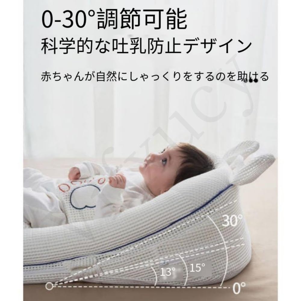 Amazon.co.jp: Vifxucy折りたたみ式ベビーベッド、お昼寝マットレス