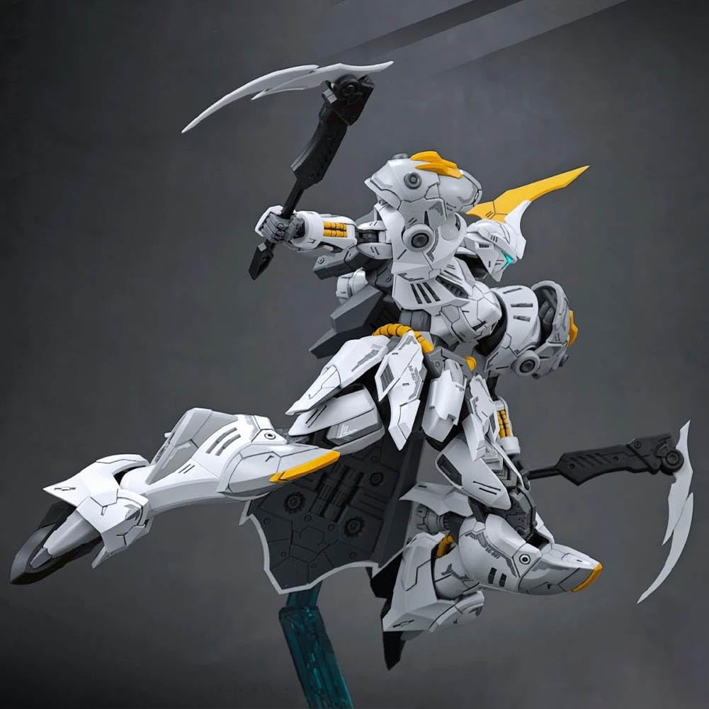 Iron Sickle-Kay - Modellino Mecha da 17 cm, con espositore per armi | Kit Mecha completamente articolato, mani sostituibili, regalo da collezione Hobby