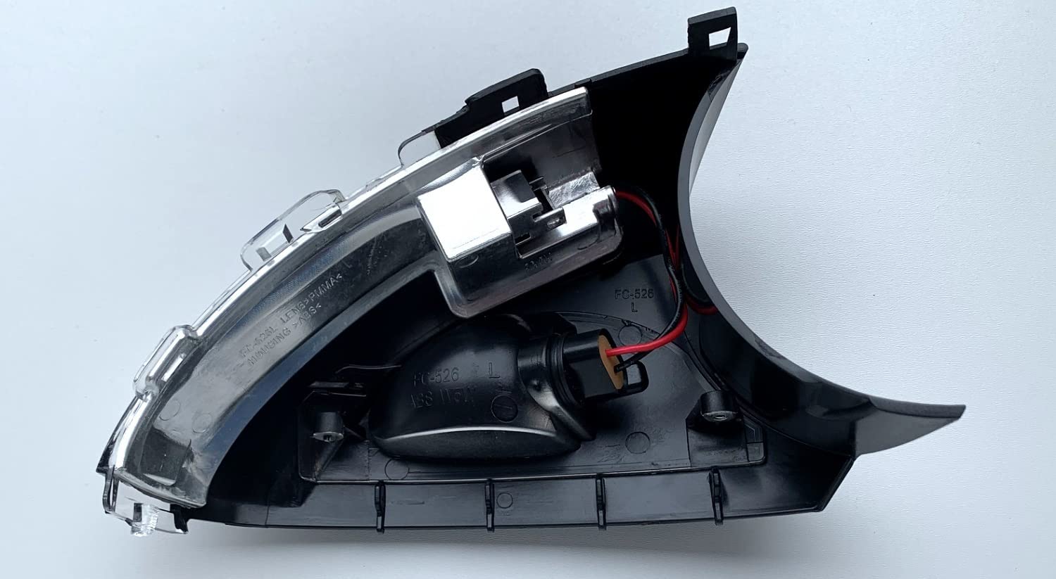 Lampeggiatore A LED Per Specchietto Retrovisore SX, Compatibile Con Seat Alhambra 710/711 (06/2010), VW Sharan 7N (05/2010-01/2016), Tiguan 5N (09/2007-01/2016), Senza Luce Pozzanghera - 2