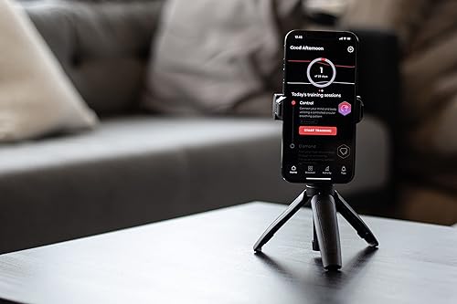 Miniatura 3 de Airofit Trípode – Soporte de trípode portátil y multifuncional para capturar constantemente tus momentos – Trípode ajustable para selfie stick muy