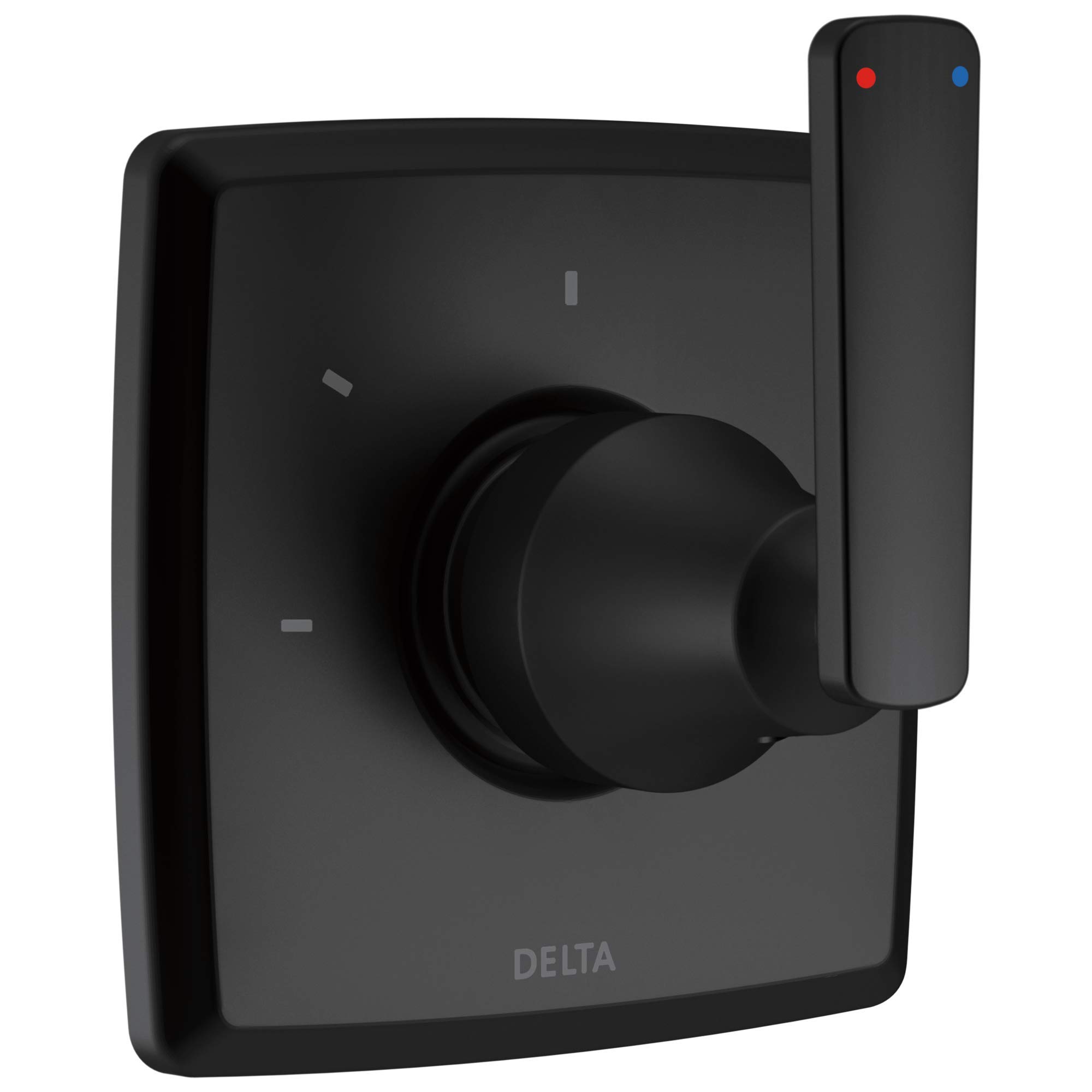 Delta Faucet T11864-BL Ashlyn 3-Setting 2-Port Trim Diverter, Matte Black