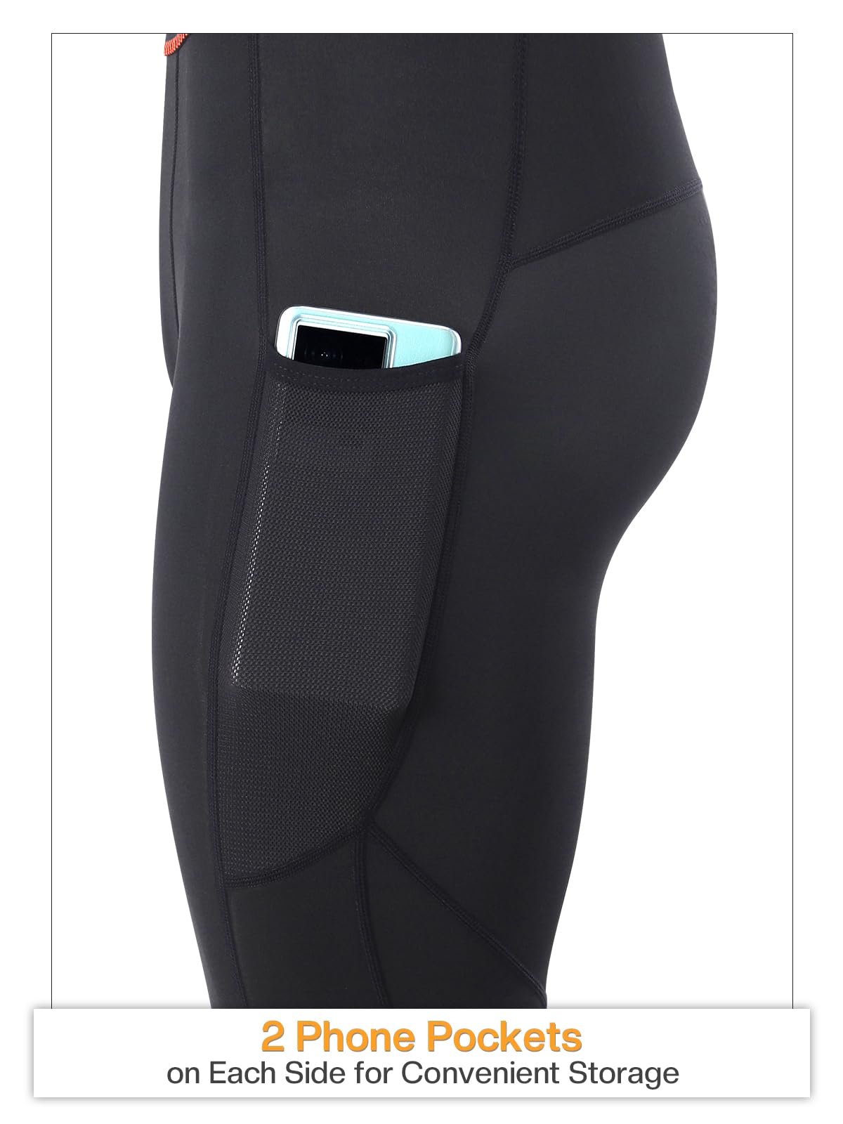 Mallas de compresión 3/4 para hombre K75