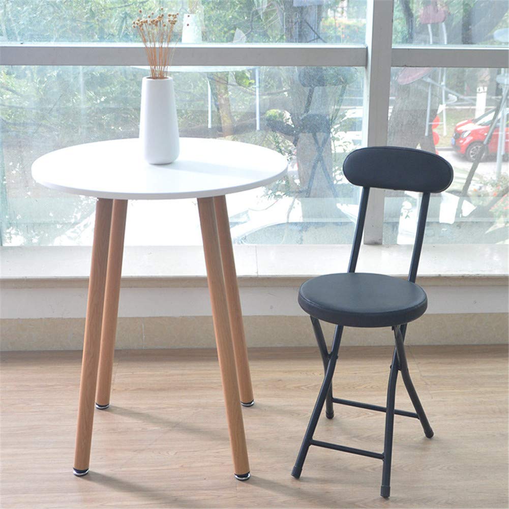 Tabouret Pliable Intérieur/Extérieur Vert - Plastique Robuste, Portée 118 Kg, Certifié EN14183, Poignée - 5