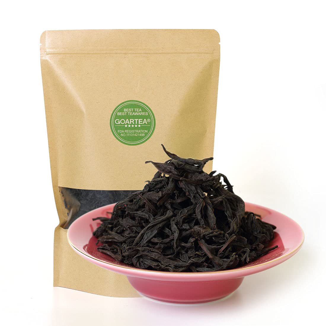 GOARTEA Dahongpao Té Oolong 250g 8.8oz Nonpareil Supreme Da Hong Pao Big Red Robe Wuyi Mountain Rock Chinese Oolong Tea