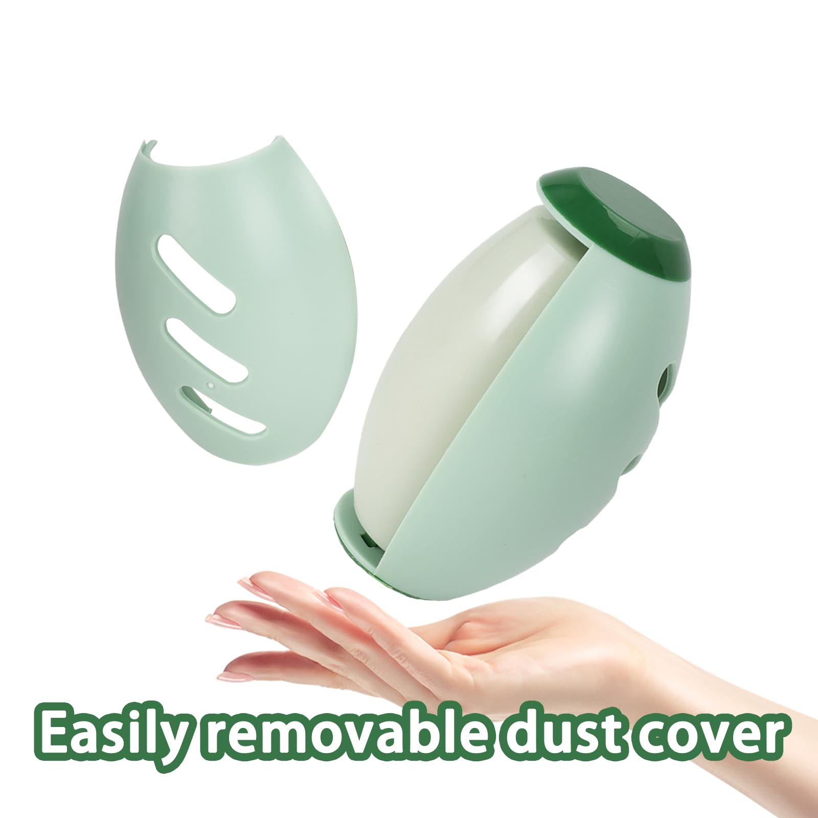 Rullo Antipelucchi Riutilizzabile Fiohiros - In Silicone, Lavabile, Verde - Foto 11