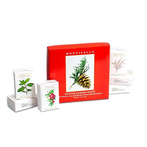 Monticello Juego de jabón botánico