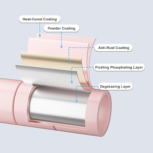 Miniatura 6 de E10L - Perchero en forma de L para esquina (con barra de suspensión expandible), resistente y independiente para colgar ropa, perchero portátil