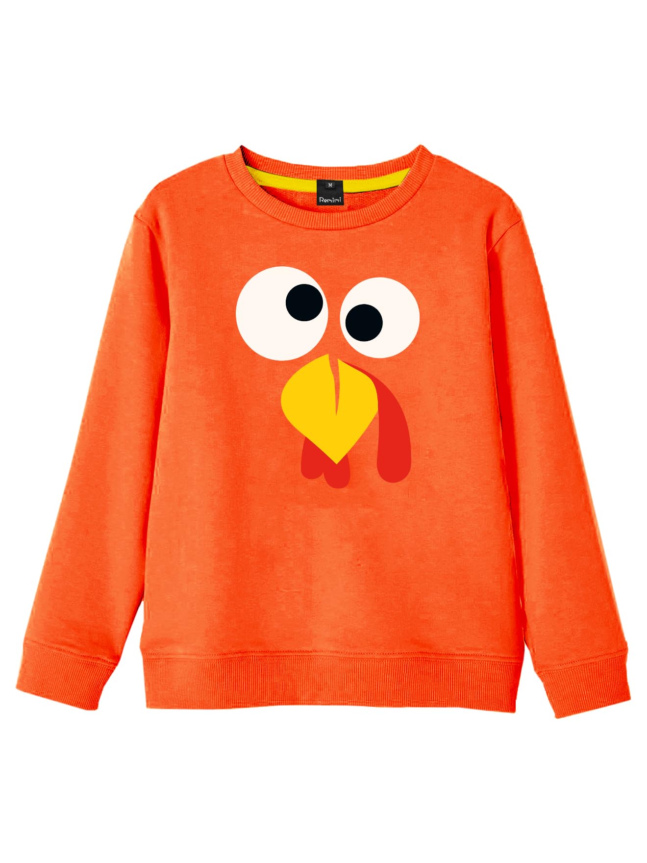 Remimi Kids Halloween Sweatshirt Long Sleeve Thanksgiving Tops 3-14 Years