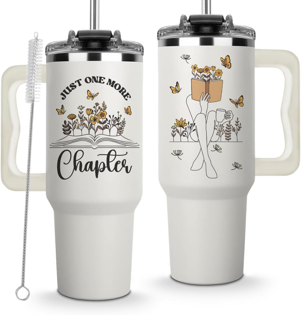Christmas Gifts for Book Lovers – Just One More Chapter Tumbler 40Oz, Book Lover Gifts for Women, Book Lovers Gifts, Gifts for Book Lovers, Bookish Gift, Book Club Cup, Birthday Gifts for Book Lovers Christmas Gifts for Book Lovers – Just One More Chapter Tumbler 40Oz, Book Lover Gifts for Women, Book Lovers Gifts, Gifts for Book Lovers, Bookish Gift, Book Club Cup, Birthday Gifts for Book Lovers