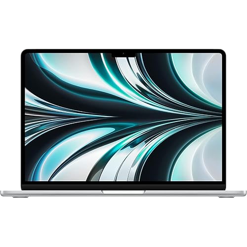 2022 Apple MacBook Air with Apple M2 Chip (13-inch, 16GB RAM, 512GB SSD Storage) (QWERTY English) Silver (Renewed)
