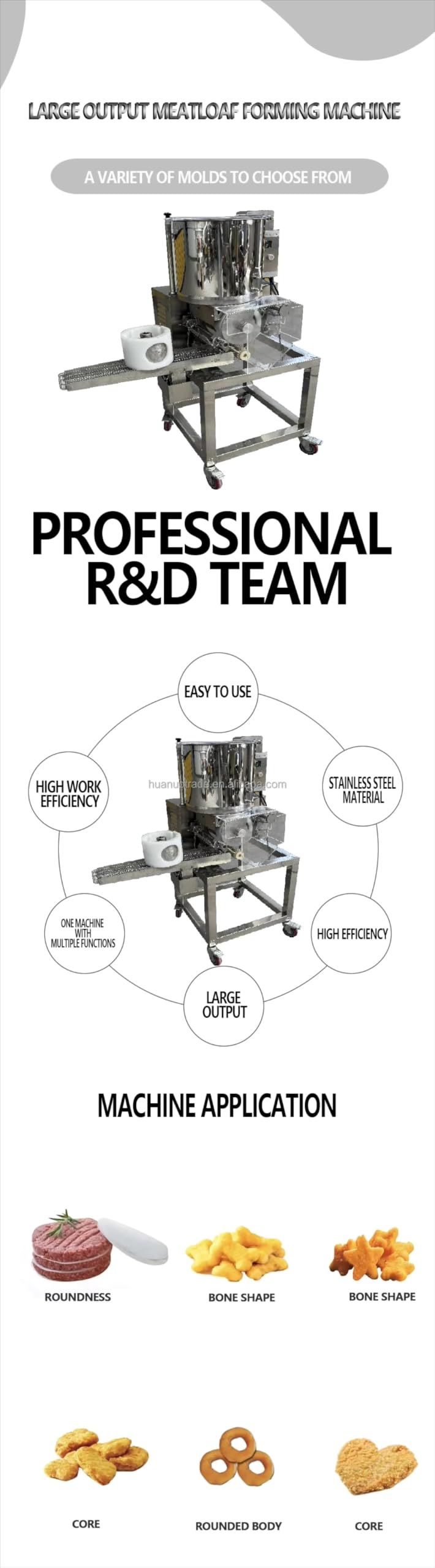 Pressa per hamburger professionale con design regolabile, pressa per hamburger in acciaio inox, per ristorante, bar, cibo, camion, cucina