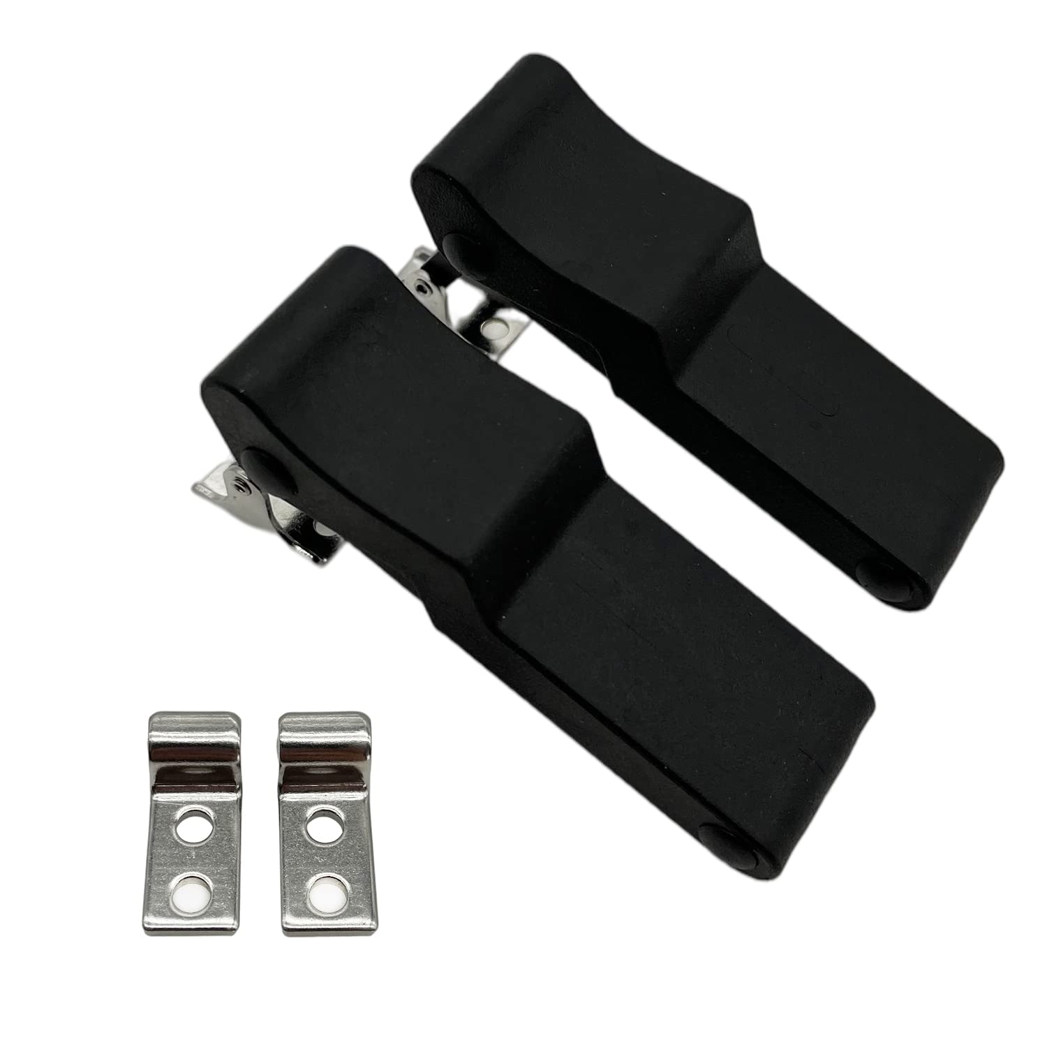 Sponsored Ad - 2pcs Front Storage Rack Rubber Latch Fit 7081927 Compatible with Po-laris Sportsman 450 570 850 Touring ETX