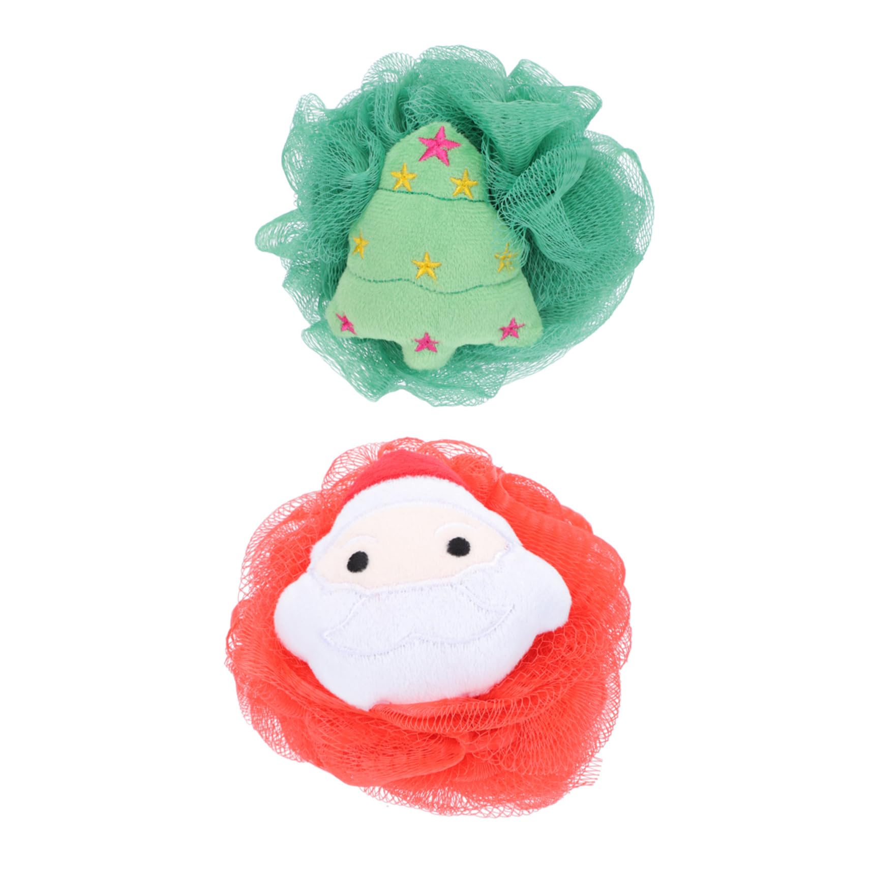Healeved 8stücke Weihnachts-badekugeln Cartoon Duschblumen Farbenfrohe Und Kreative Badeaccessoires Für Sanfte Körperpeeling Und Entspannung Für Feiertage